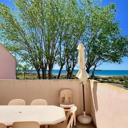 דירה 4 Pers, 1 Chambre, Terrasse, Piscine + Parking A 50m De La Mer - Ref, Amou33 אגדה
