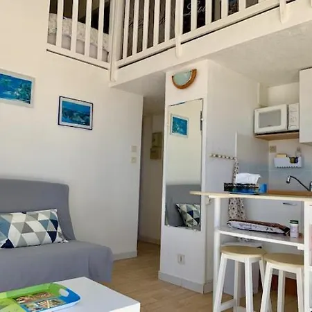 4 Pers, 1 Chambre, Terrasse, Piscine + Parking A 50m De La Mer - Ref, Amou33 * אגדה